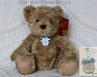 Pageboy Usher Ring bearer 'Sherwood' Teddy Bear with Something Old Charm