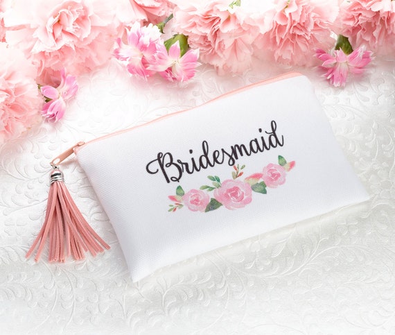 Lillian Rose Watercolour Floral Bridesmaid Survival Bag Etsy Australia