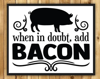 Bacon quotes | Etsy