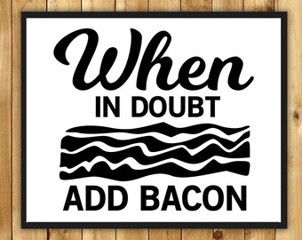 Bacon quote | Etsy