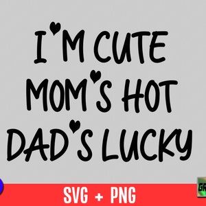 Ich bin süße Mamas Mamas heißer Papas glückliche Mama Mama Mama Mama Mamas Shirt