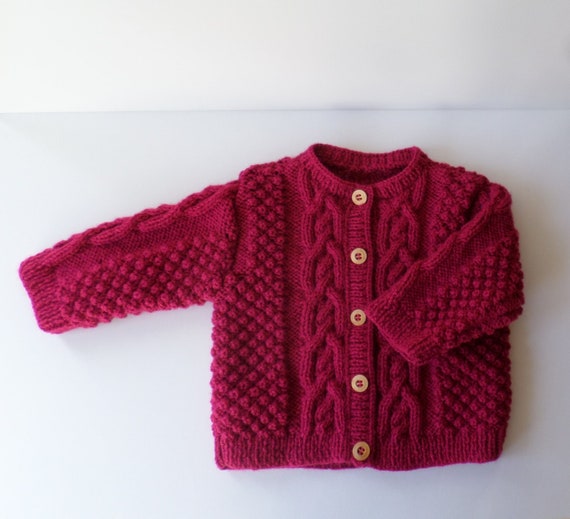 Gilet bébé 6 mois fait main vêtement tricot bébé tricot - Etsy Canada