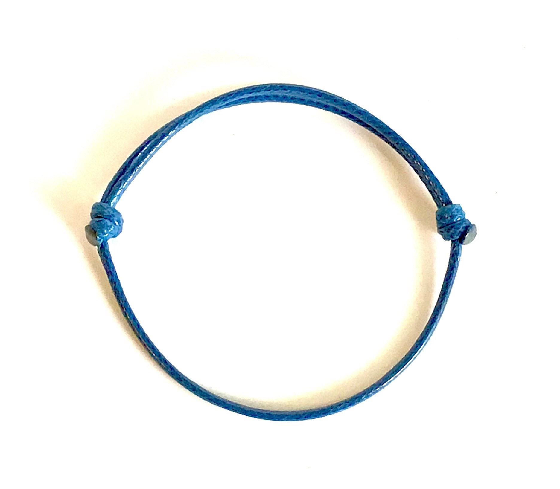 Black String Bracelet Mens bracelet Men's Jewelry Gift Etsy