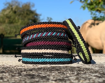 Black micro macrame bracelet for men, Friendship bracelet, Gift bracelet, Handmade bracelet, Jewelry bracelet, Simple bracelet
