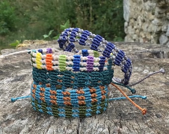 Unisex Hand Braided Bracelet, Friendship Bracelet, Gift Bracelet, Bracelet Jewelry, Men's Birthday Gift, Adjustable Bracelet