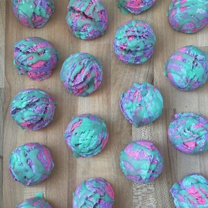 Berry smoothie solid bubble bath, bubble bath, mini bubble scoop, bubble bar