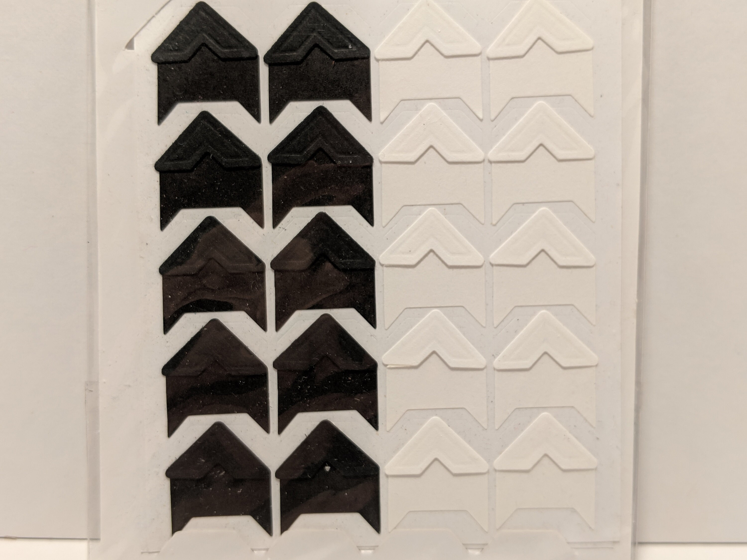 Black and White Adhesive Mounting Photo Corners Etsy