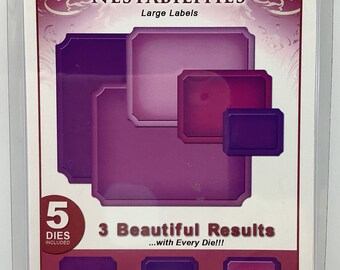 Spellbinders Nestabilities - Large Labels - Cut-Die-Emboss