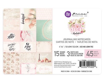 Prima- Journaling Notecards