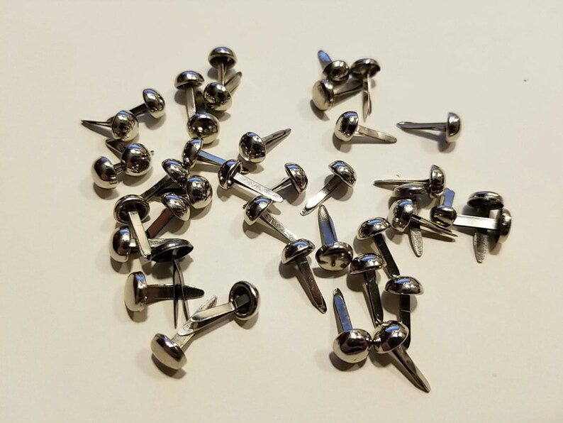5 mm Brads Paper Fasteners Etsy