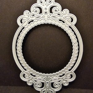 Fancy Round Frame Die