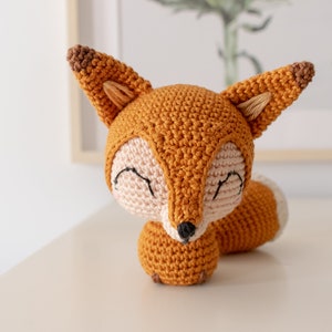 Cotton Tail the Chibi Fox Crochet Pattern Amigurumi Pattern image 5