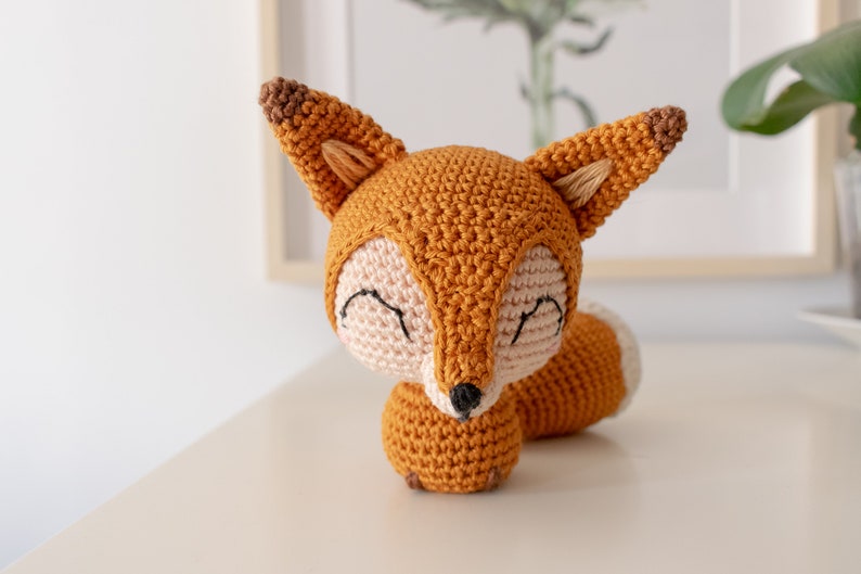 Cotton Tail the Chibi Fox Crochet Pattern Amigurumi Pattern image 5