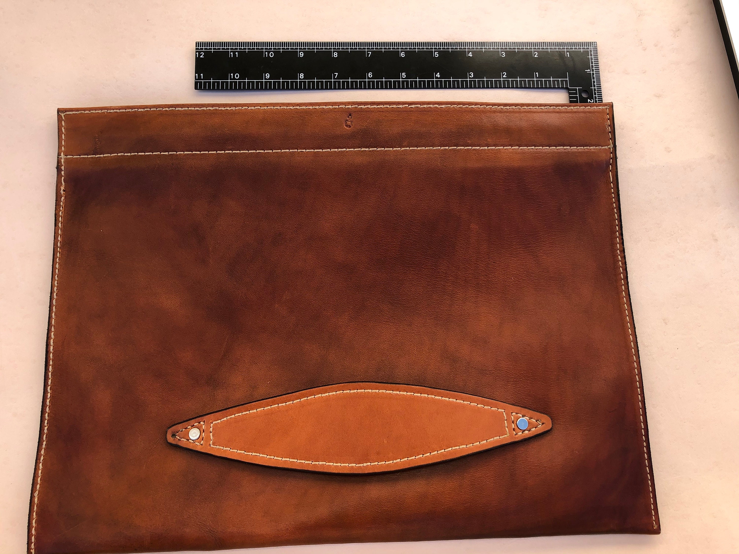 Handmade Wickett and craig leather Macbook pro satchel/sleeve | Etsy