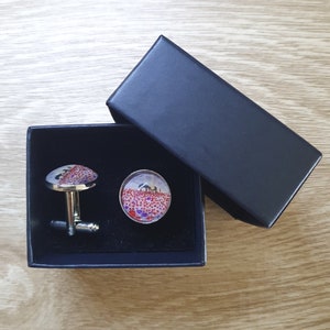 Benedictus - 16mm Cufflinks - Handmade by Kerry Sandhu Art