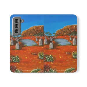 Beds Are Burning - HANDYTASCHE GELDBÖRSE für Samsung & iPhones - von Kerry Sandhu Art