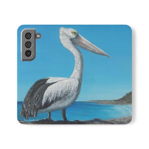 Storm Boy - CAPA DE CELULAR CARTEIRA para Samsung e iPhones - por Kerry Sandhu Art