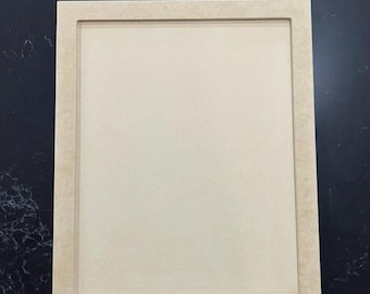 Anta per mobile Shaker sottile / MDF / Su misura - Realizzata su ordinazione / Verniciabile / Ricambio / Tempi di consegna rapidi