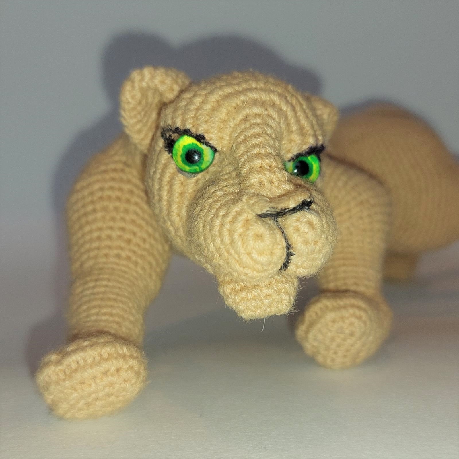Crochet Panther Etsy