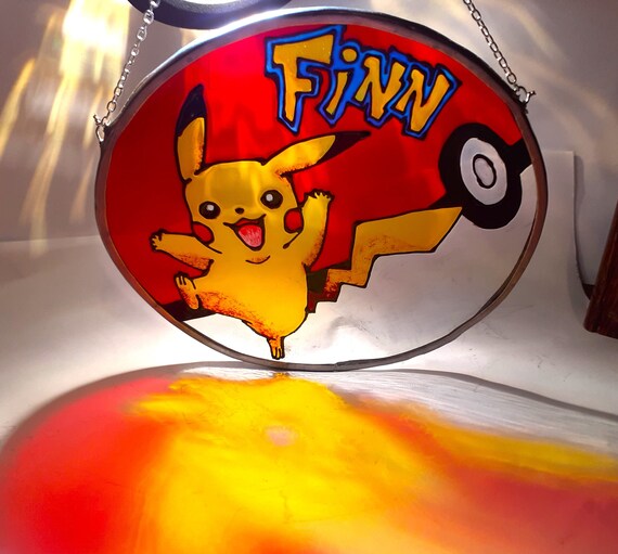 ポケモンゲットカード ブランコ ニコニコピカチュウ ステンドグラスホロ※希少※ ピカチュウ ポケモン ステンドグラス 母の日 イースター ギフト