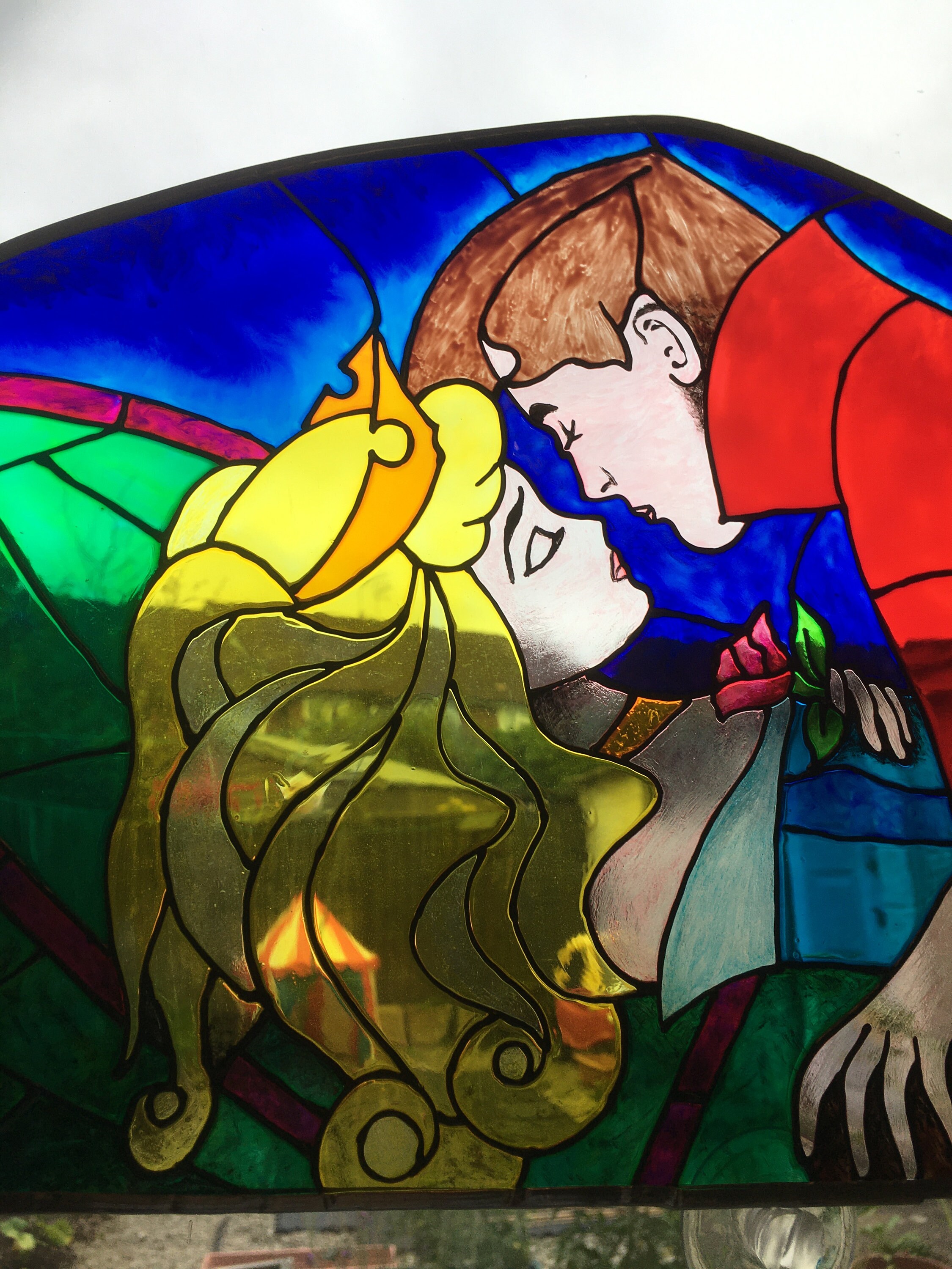 Sleeping Beauty Stained Glass