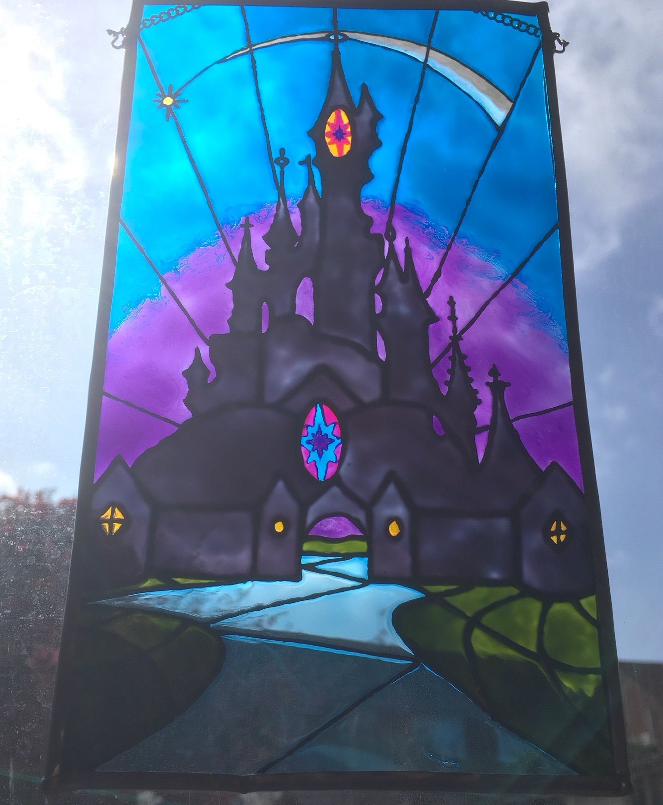 Sleeping Beauty Stained Glass, Disneyland Paris