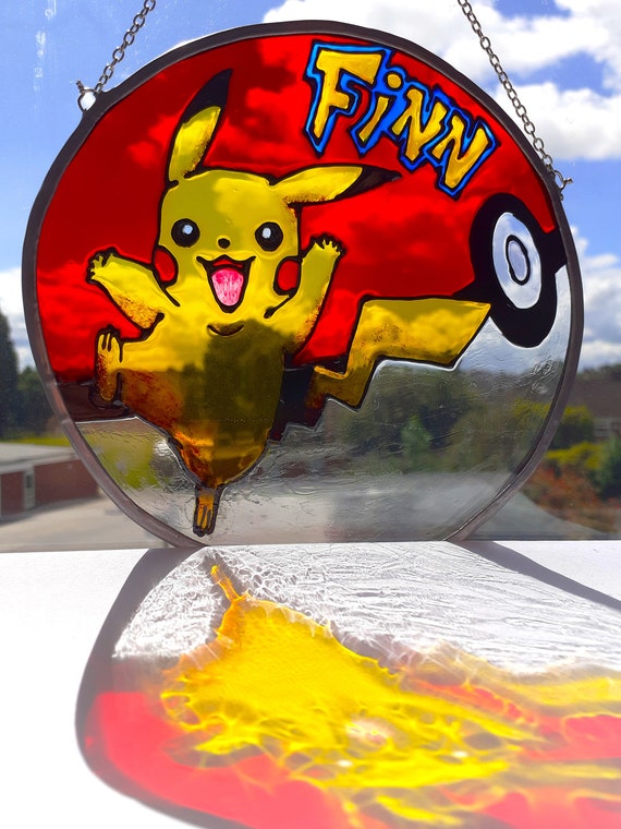 ピカチュウ ポケモン ステンドグラス 母の日 イースター ギフト