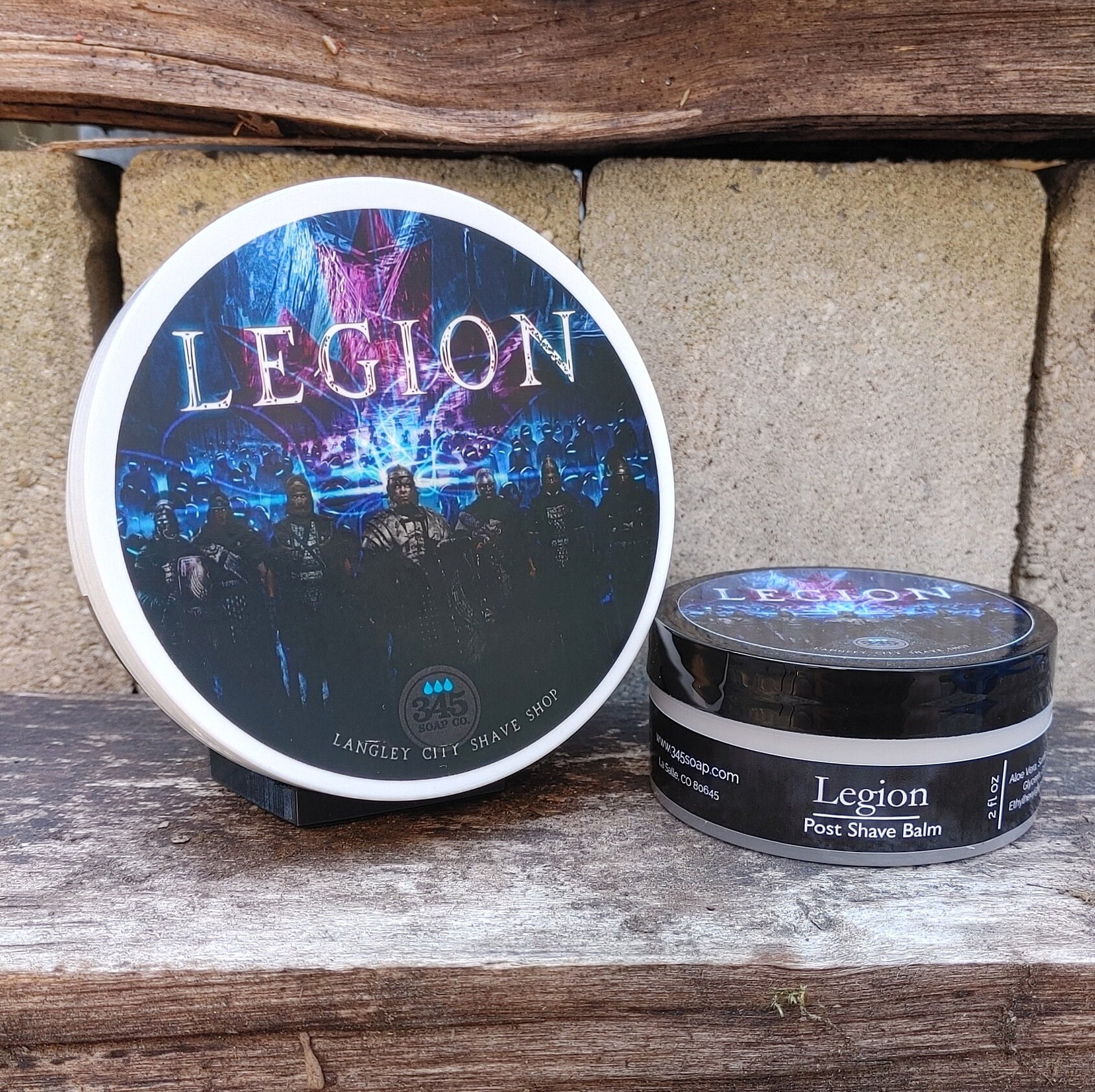 LEGION 345 Soap Co. & Langley City Shave Shop Collaboration Etsy