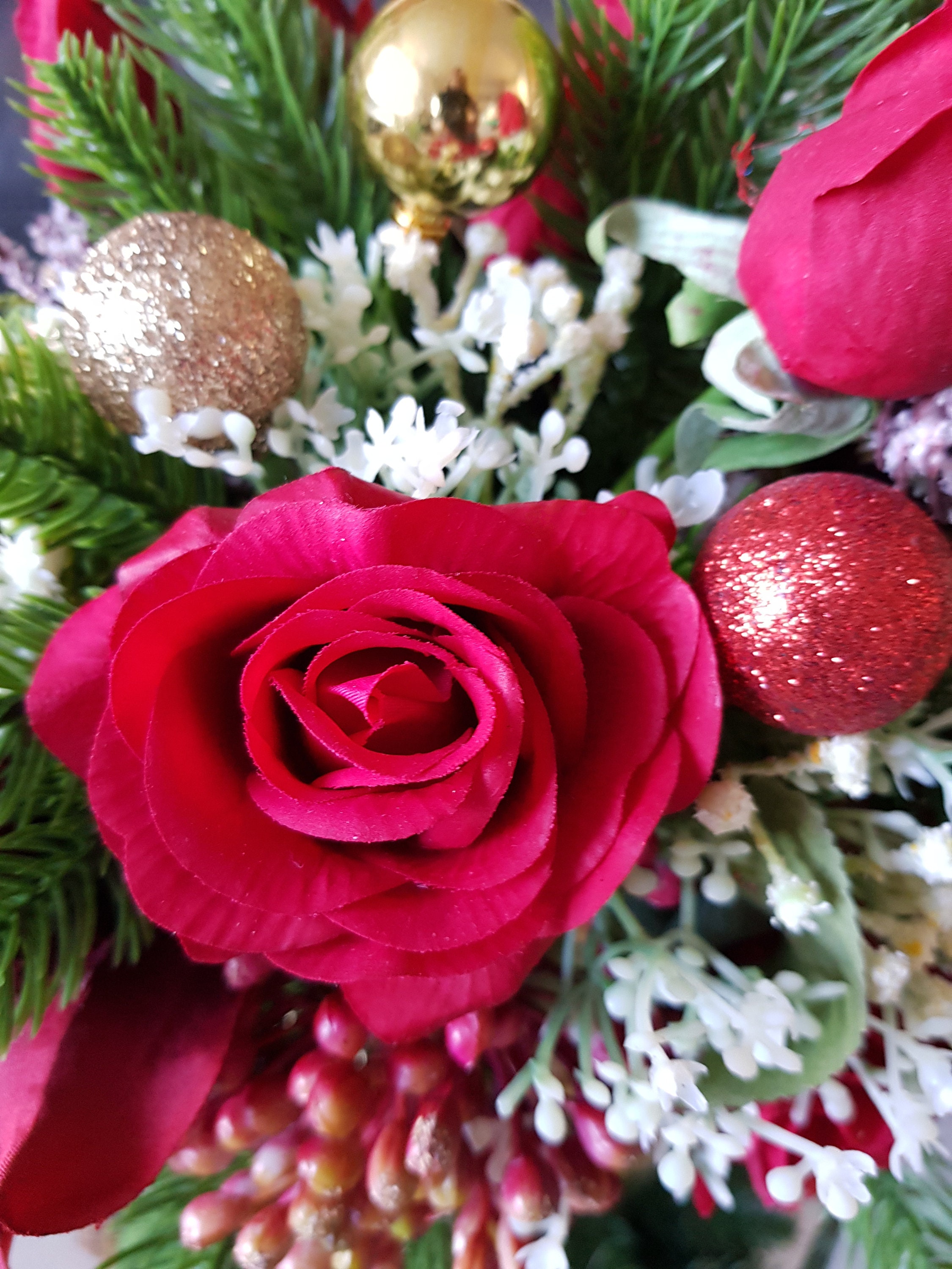 Christmas Decor Christmas Gift Christmas Arrangement - Etsy UK