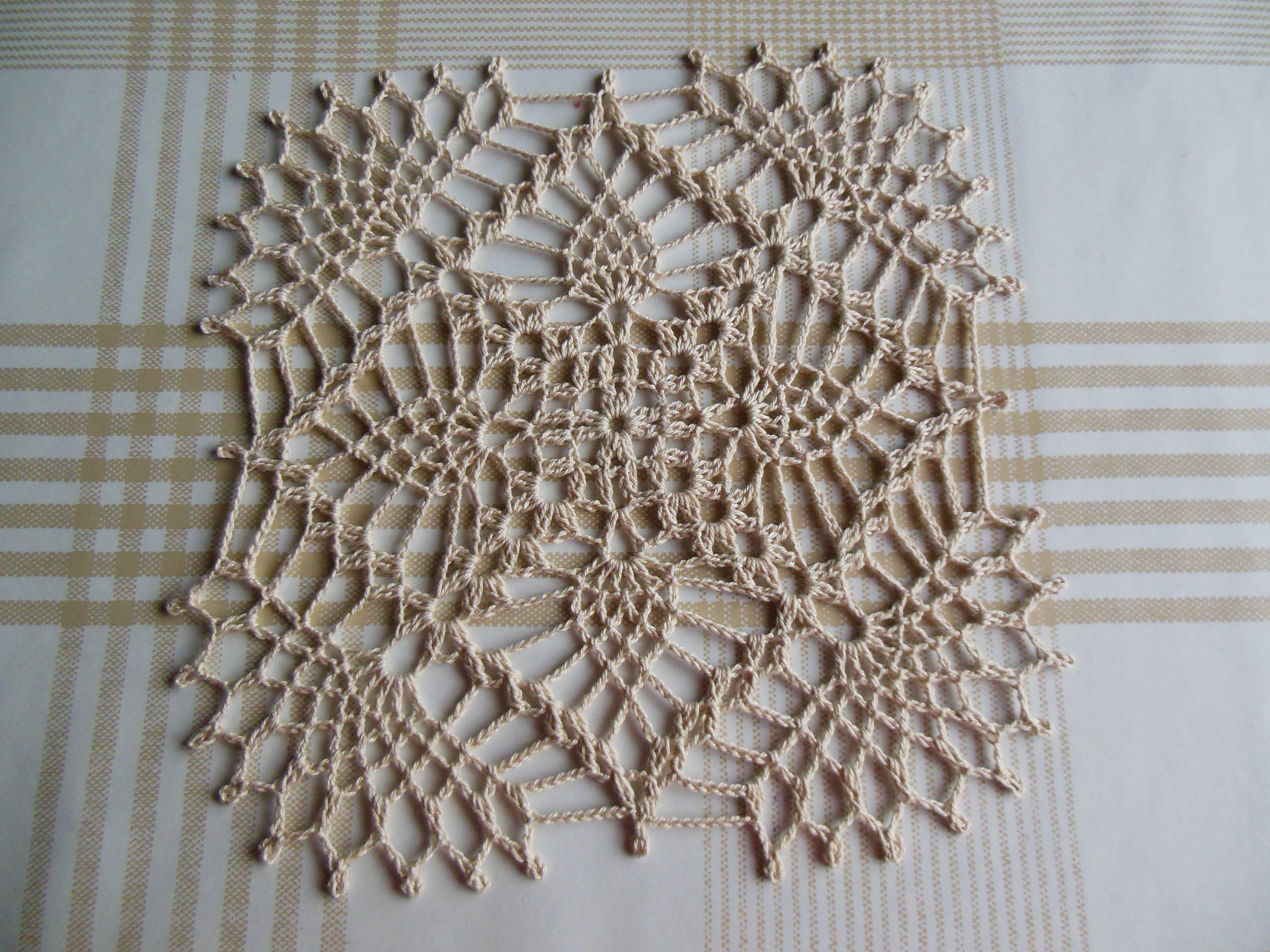 Napperon Crochet Cerise