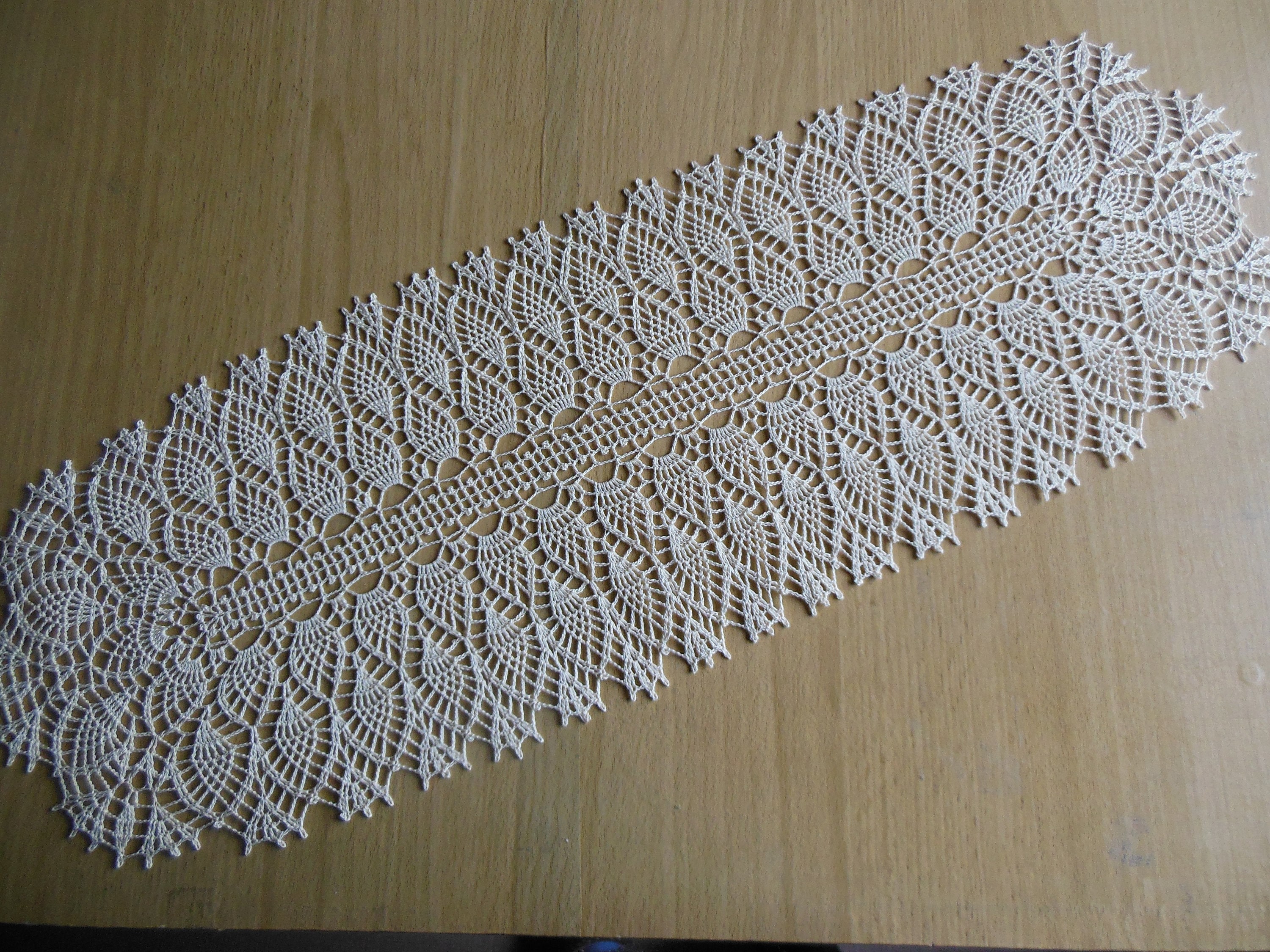 Napperon Crochet Ovale Tabora