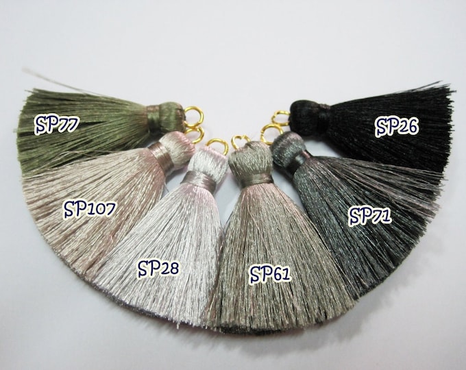 20 Nappe In Iuta Naturale 5.4 Pollici - Nappe Colorate Fatte A Mano Per Decorazioni Fai Da Te E Artigianato - Foto 9