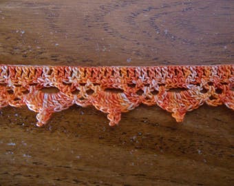 Lace crochet trim to customize