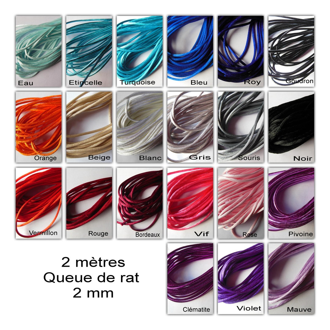 2 Meters Rat Tail 2 Mm - Etsy