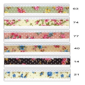Ruban textile papier 15 mm