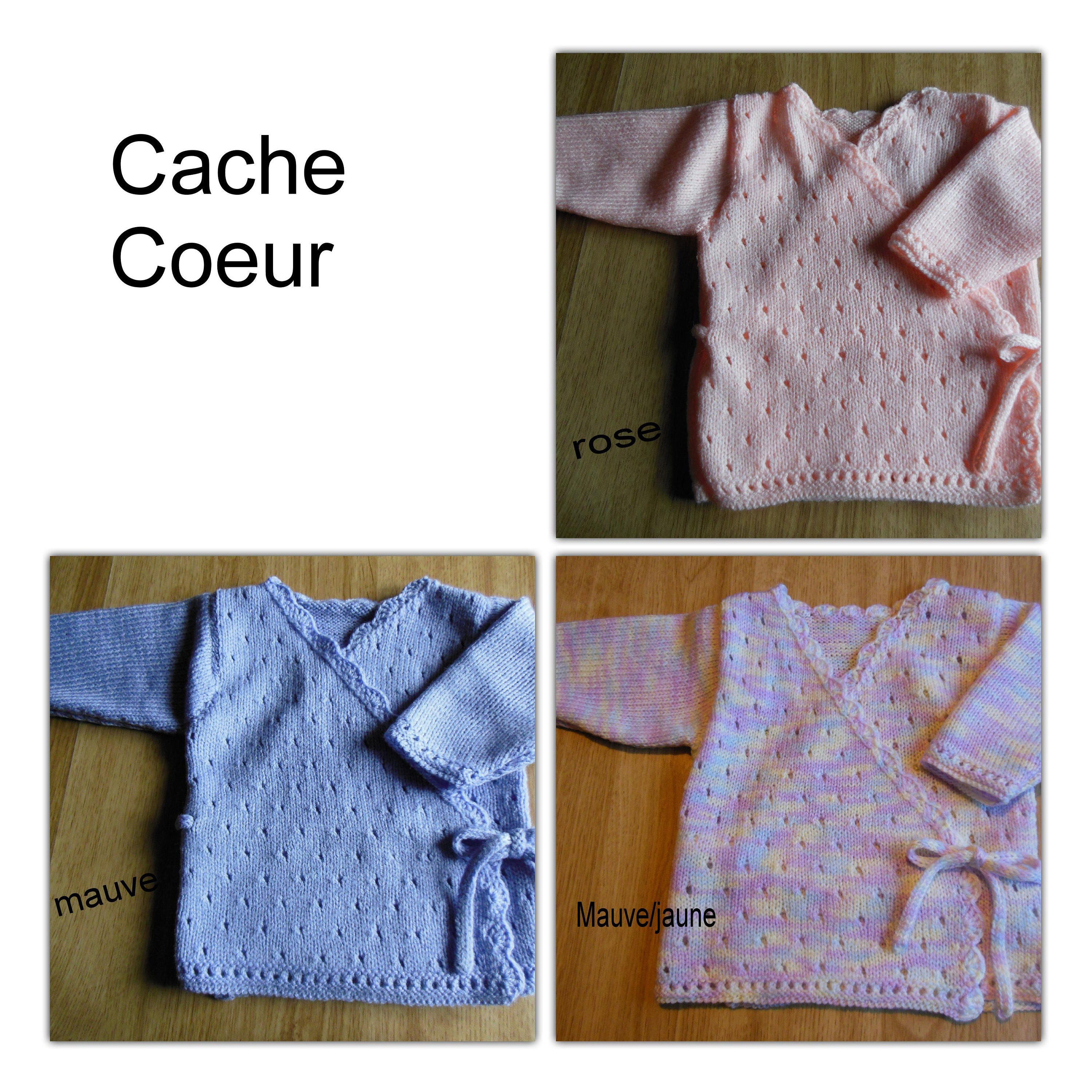 Cache Coeur Bebe Etsy France