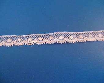 Dentelle de nylon blanc