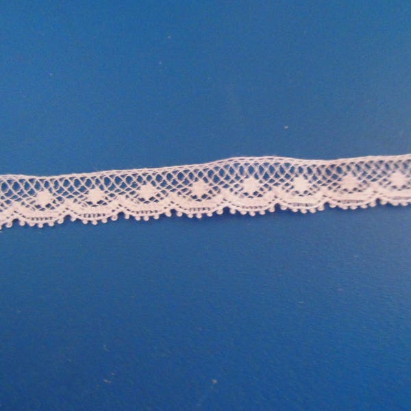 Dentelle de nylon blanc