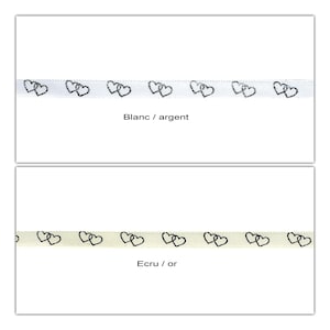 Ruban textile  10 mm