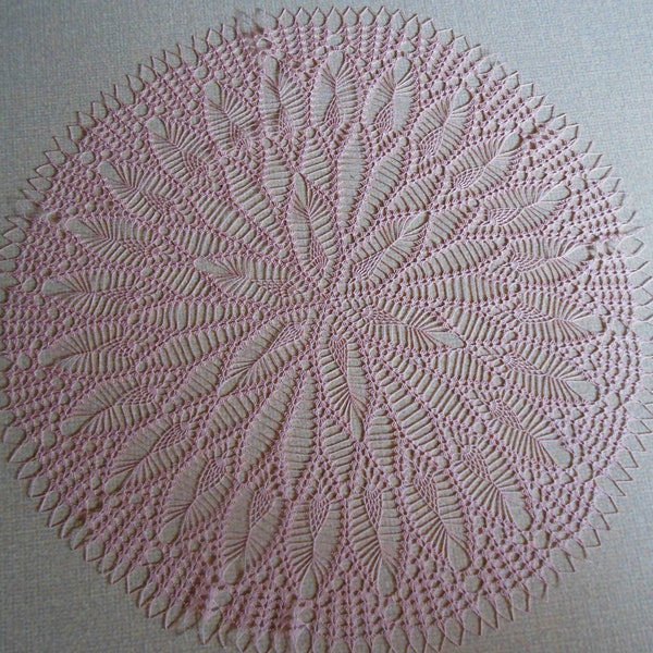 Napperon crochet "Clémentine"