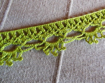 Lace crochet trim to customize