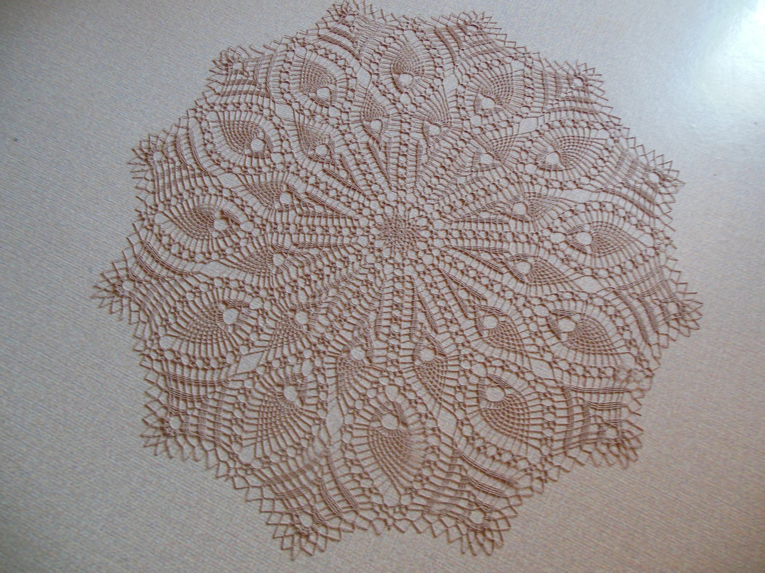 Napperon Crochet 92 cmt Chariot