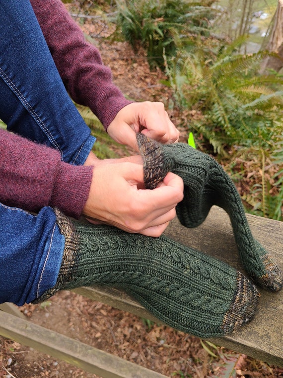 Spruce Cable Socks Pattern, Knitting Pattern, Knit Socks Pattern, Sock Knitting Pattern, DIY Knit Pattern, Knit Tutorial, Knit Socks, Sock - Etsy Spruce Cable Socks Pattern, Knitting Pattern, Knit Socks Pattern, Sock Knitting Pattern, DIY Knit Pattern, Knit Tutorial, Knit Socks, Sock - Etsy