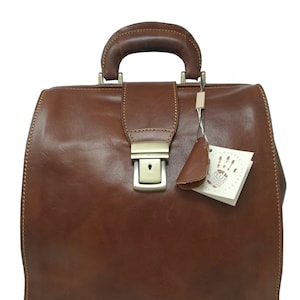 Genuine Leather Doctor Backpack