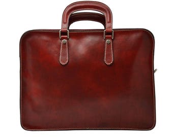 Genuine Leather Business Briefcase