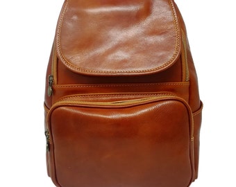 Echtes Leder Rucksack