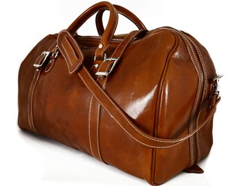 Genuine Leather Travel Bag