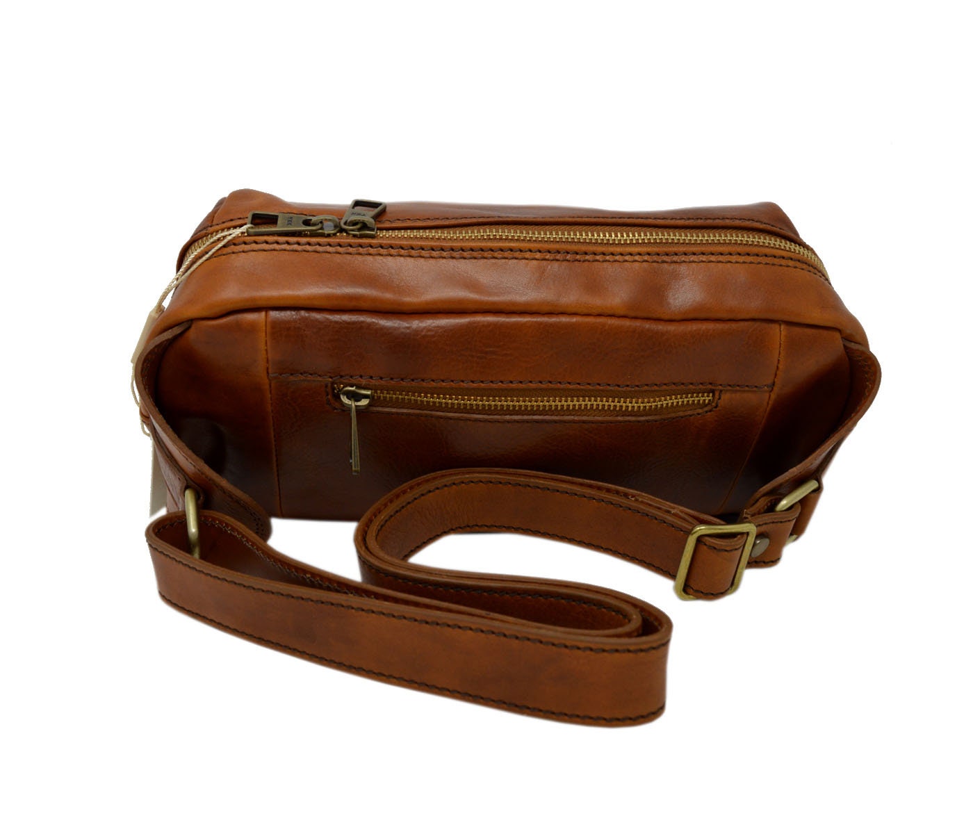 Unisex Leather Crossbody Bum Bag Etsy