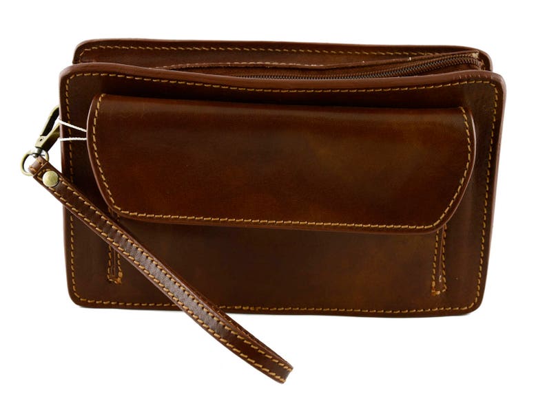 Genuine Leather Man Clutch image 2