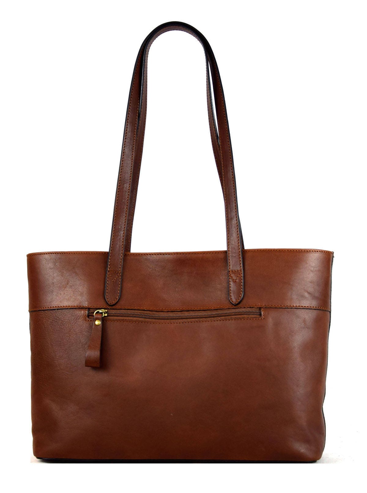 Genuine Leather Shopper Bag - Etsy